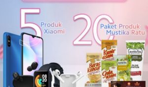 Giveaway IG Mustika Ratu Berhadiah 5 unit Produk Xiaomi
