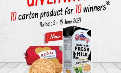 Giveaway Instastory Berhadiah 10 Karton Produk Cimory UHT isi 24