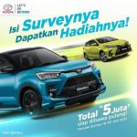 Isi Survey Toyota Berhadiah Pulsa Total 5 Juta Untuk 50 Pemenang