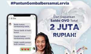 Kuis Pantun Gombal Bersama Lervia Berhadiah Saldo OVO Total 2 Juta