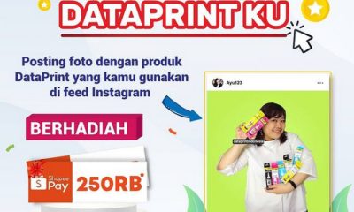 Kuis Review Dataprint Ku Berhadiah Shopee Pay 250 Ribu Rupiah