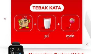 Kuis Tebak Kata J&T Express Berhadiah 2 unit Realme Watch Gratis