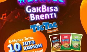 Lomba Dance Gak Bisa Brenti Berhadiah E-Money Total 10 Juta dari TicTac