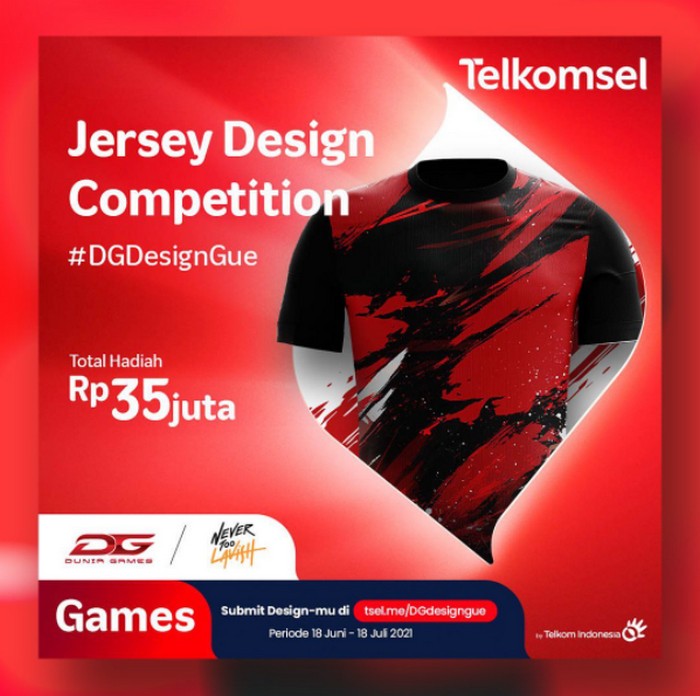 Lomba Desain Jersey Dunia Games Total Hadiah 35 Juta Rupiah