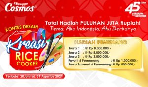 Lomba Desain Kreasi Rice Cooker Cosmos Berhadiah Puluhan Juta Rupiah
