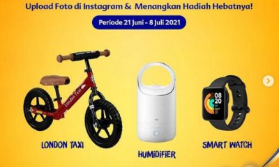 Lomba Foto Danone Brand Day Berhadiah London Taxi, Smartwatch, dll