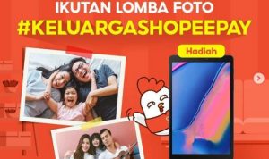 Lomba Foto Keluarga Shopeepay Berhadiah 3 unit SAMSUNG Tab SA8