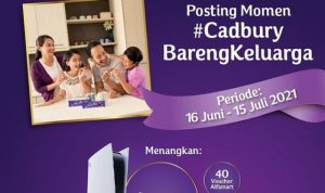 Lomba Foto Momen Cadbury Bareng Keluarga Berhadiah 4 unit Playstation 5