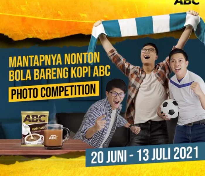Lomba Foto Nonton Bola Bareng Kopi ABC Berhadiah PS5, Poco X3 Pro, dll
