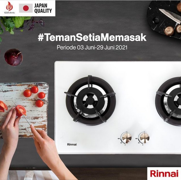 Lomba Foto Teman Setia Memasak Berhadiah 3 unit Kompor Rinnai