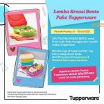 Lomba Kreasi Bento Pake Tupperware Berhadiah Produk Total Senilai 9 Juta