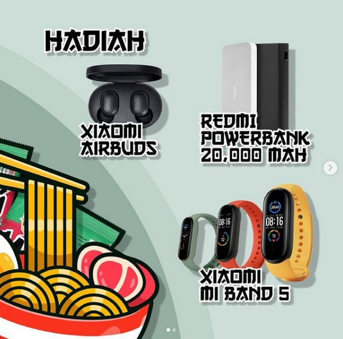 Lomba Kreasi Menu Mayasi Berhadiah Mi Band 5, Airbuds & Powerbank