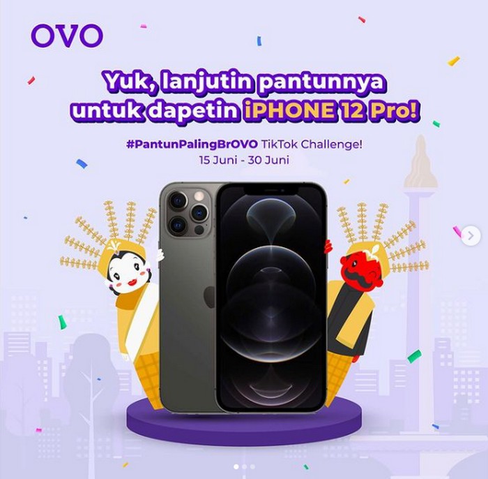 Lomba Pantun Paling BrOVO Berhadiah iPhone 12 dan Jutaan OVO Points