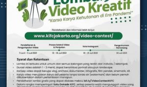 Lomba Video Kehutanan di Era Pandemi Berhadiah Total 27 Juta Rupiah