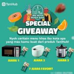 Promo Special Giveaway Tanihub Berhadiah Oven, Digital Rice Cooker, dll