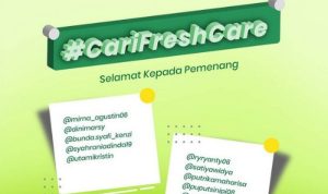 Selamat Kepada Para Pemenang Kuis Cari FreshCare