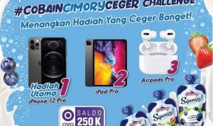 TikTok Challenge Cobain Cimory Ceger Berhadiah iPhone 12, iPad Pro, dll