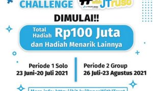 TikTok Challenge Dance With J Trust Total Hadiah Rp 100 Juta