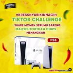 TikTok Challenge Maitos Tortilla Berhadiah Playstation 5