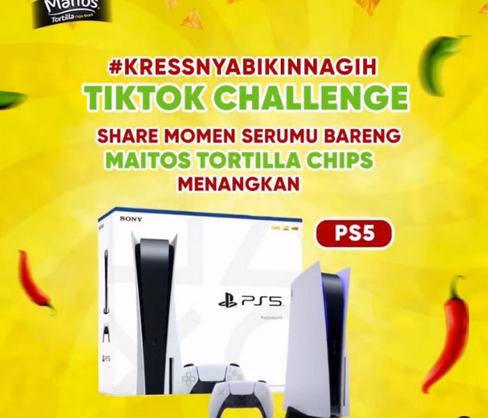 TikTok Challenge Maitos Tortilla Berhadiah Playstation 5