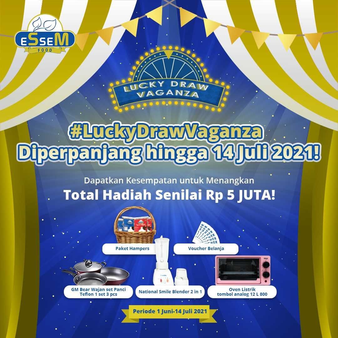 Undian Essem Food Lucky Draw Vaganza Menangkan Total 5 Juta