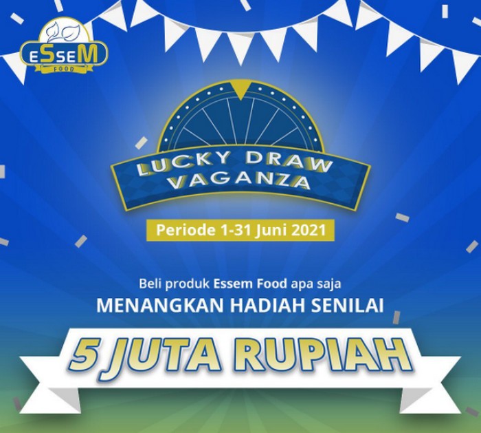 Undian Essem Food Lucky Draw Vaganza Menangkan Total 5 Juta