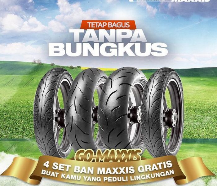 Buat Video Kendaraan Pakai Ban Maxxis, Berhadiah 4 Set Ban Gratis