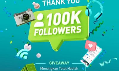 Giveaway 100K Followers Permata Bank Total Hadiah Saldo 10 Juta