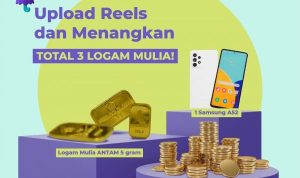 Kontes Reels OVO Sehat Itu Emas Berhadiah Logam Mulia, Samsung A52, dll