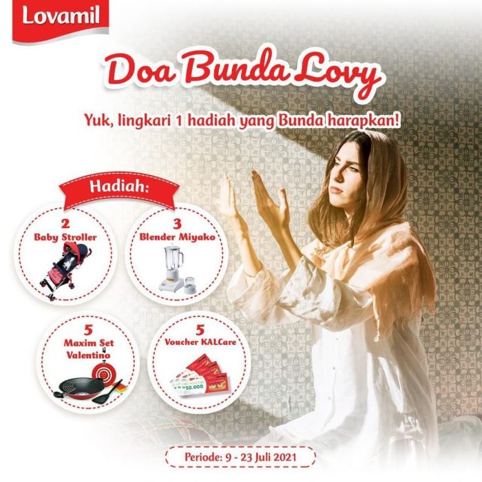 Kuis Doa Bunda Lovy Berhadiah Stroller, Blender, Maxim Set, dan lainnya (1)