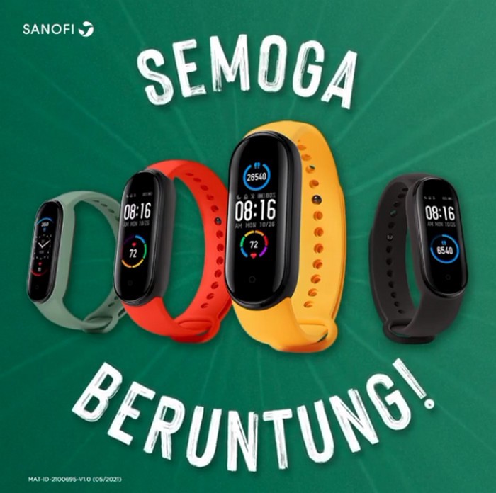 Kuis IG Filter Lancarkan BAB Kamu Berhadiah 18 unit Xiaomi Mi-Band 5