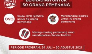 Kuis Share Bodrex Merah Putih Berbagi Hadiah Saldo OVO 10 Juta