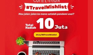 Lomba Blog Travel Wishlist Total Hadiah 10 Juta Rupiah (DAFTAR DULU)