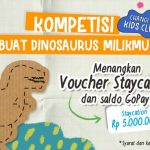 Lomba Buat Dinosaurus Berhadiah Voucher Staycation & Gopay Jutaan