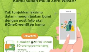 Lomba Foto One Green Step Berhadiah Saldo E-Wallet Total 9 Juta