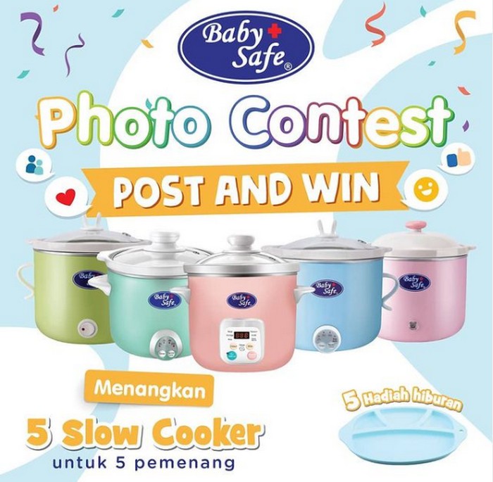 Lomba Foto Si Kecil Bersama Babysafe Berhadiah Slow Cooker