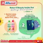 Lomba Review Natur-E Alfamidi Berhadiah 2 iPhone 12 & Voucher MAP