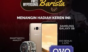 Lomba Video My Personal Barista Berhadiah SAMSUNG Galaxy S8