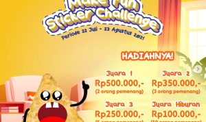 Lomba Video Reels Make Fun Sticker HappyTos Total Hadiah 4,3 Juta