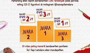 Lomba Video Serunya Masak Di Rumah Berhadiah Saldo OVO Total 6 Juta