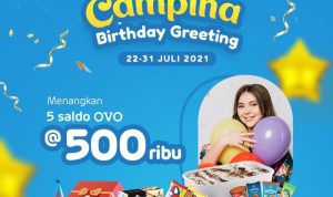 Lomba Video Ucapan Ultah Campina Berhadiah Saldo OVO Total 2.5 Juta