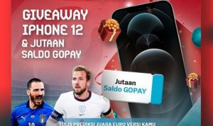 Prediksi Pemenang EURO 2020 Berhadiah iPhone 12 & Saldo Gopay 5 Juta