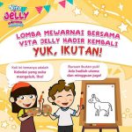 Raih Hadiah Jutaan Rupiah Dengan Ikut Lomba Mewarnai Keledai Vita Jelly