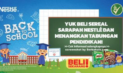 Undian Sereal Nestle Back To School Hadiah Tabungan Pendidikan 500 Juta