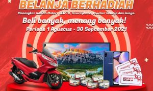 Undian Sun Bell Gebyar Belanja Berhadiah Motor, LED TV, Smartphone, dll