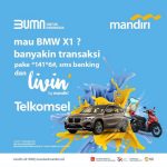 Undian Transaksi Livin' Mandiri Berhadiah Mobil Mewah BMW X1