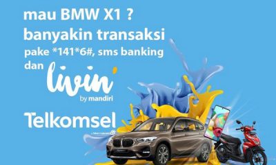 Undian Transaksi Livin' Mandiri Berhadiah Mobil Mewah BMW X1