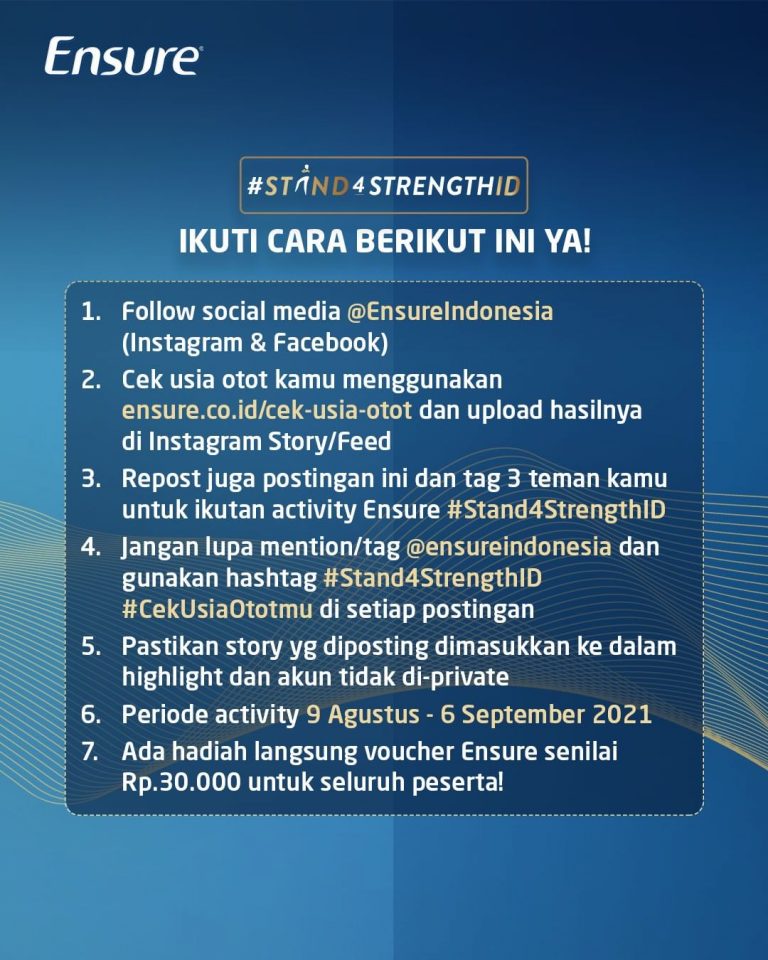 Cek Usia Otot, Bisa Dapat Hadiah Logam Mulia, Walking Pad dan lainnya (1)