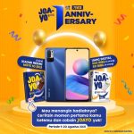 Giveaway 1st Anniversary JOA-YO Menangin XIAOMI Redmi Note 10 (5G)