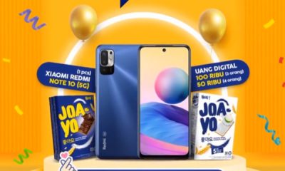 Giveaway 1st Anniversary JOA-YO Menangin XIAOMI Redmi Note 10 (5G)